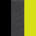 Black / Graphite Heather / Citron